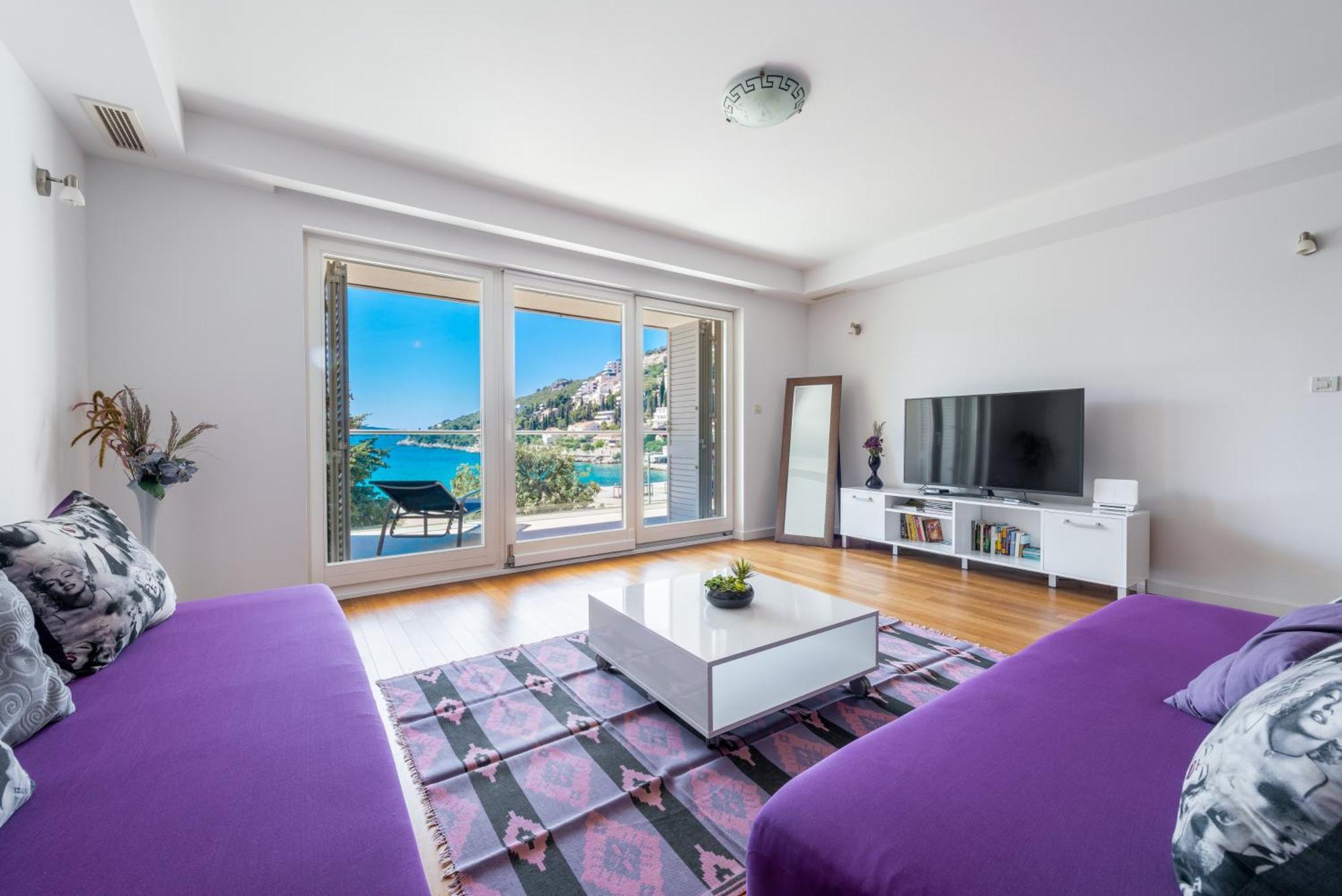 Apartments Dvori Lapad 2 Direct Sea View Дубровник Екстер'єр фото